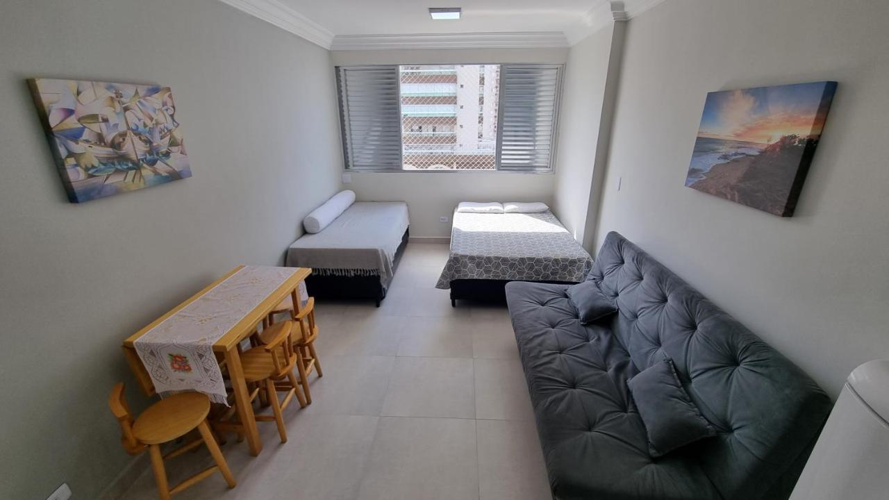 Apartamento Kit Praia Grande Na Guilhermina Frente Mar Apartamento Exterior foto