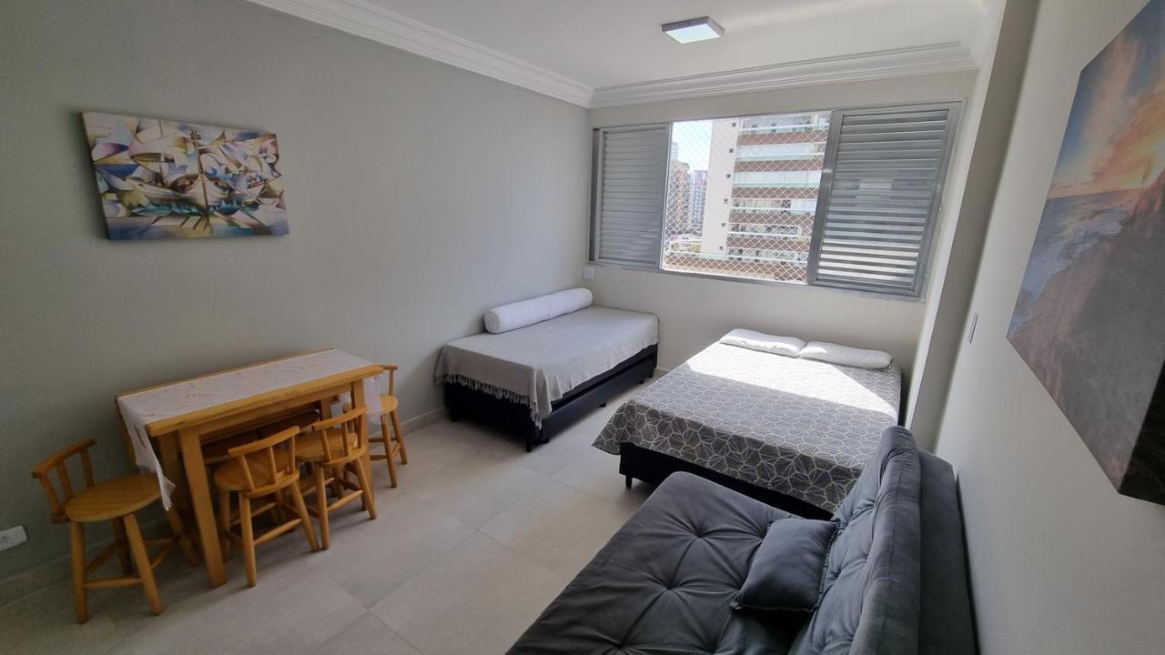 Apartamento Kit Praia Grande Na Guilhermina Frente Mar Apartamento Exterior foto