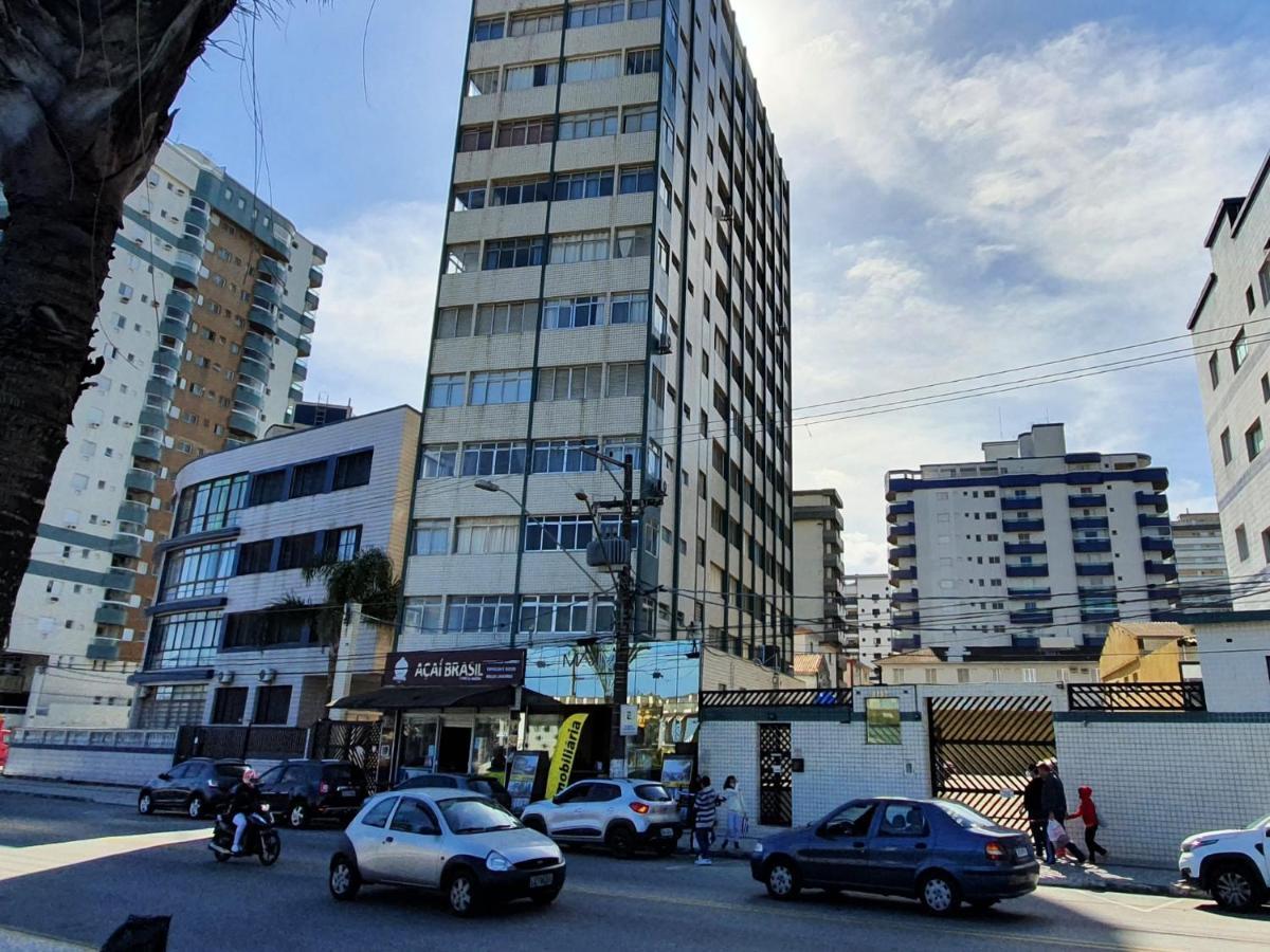 Apartamento Kit Praia Grande Na Guilhermina Frente Mar Apartamento Exterior foto