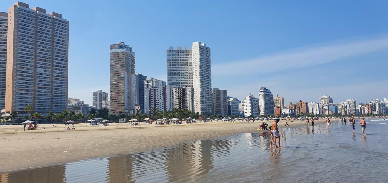 Apartamento Kit Praia Grande Na Guilhermina Frente Mar Apartamento Exterior foto