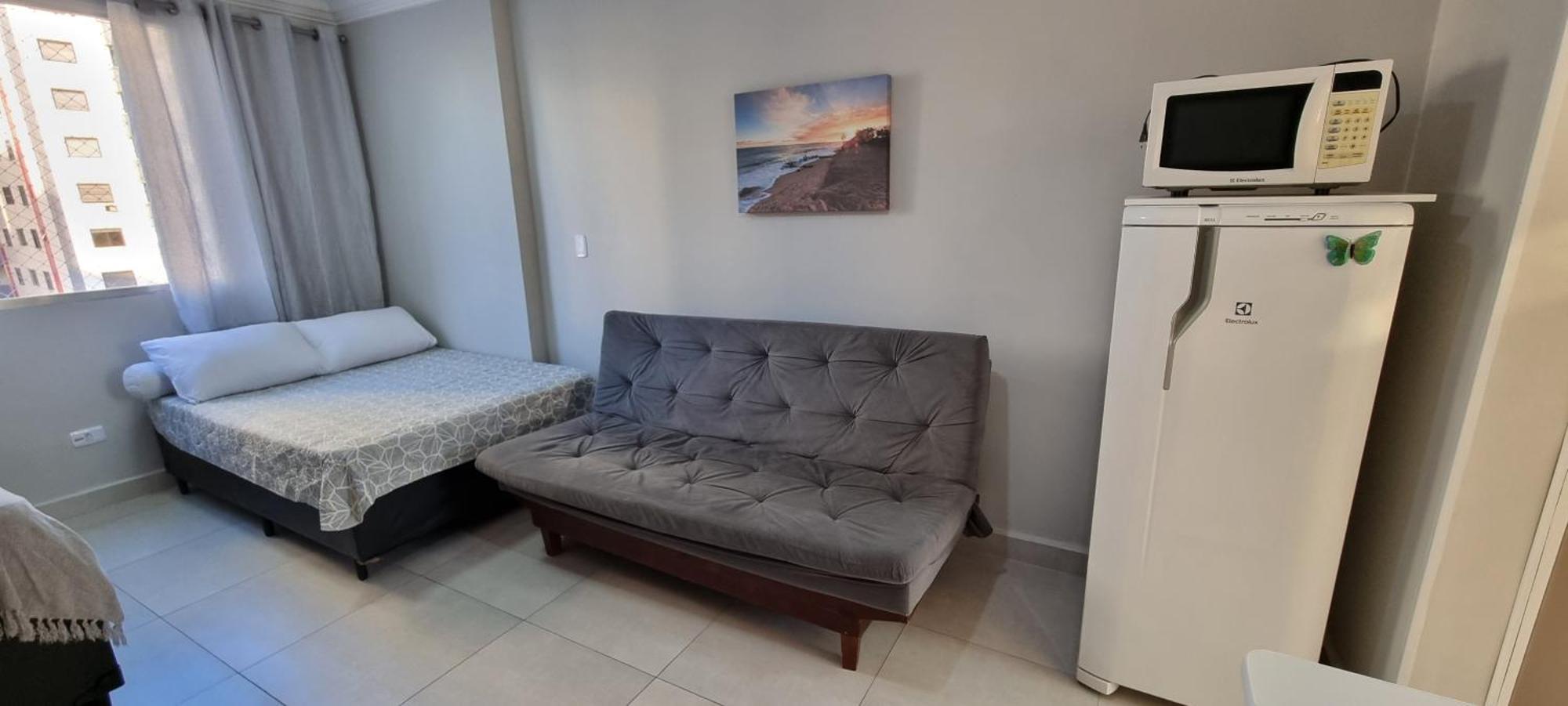 Apartamento Kit Praia Grande Na Guilhermina Frente Mar Apartamento Exterior foto